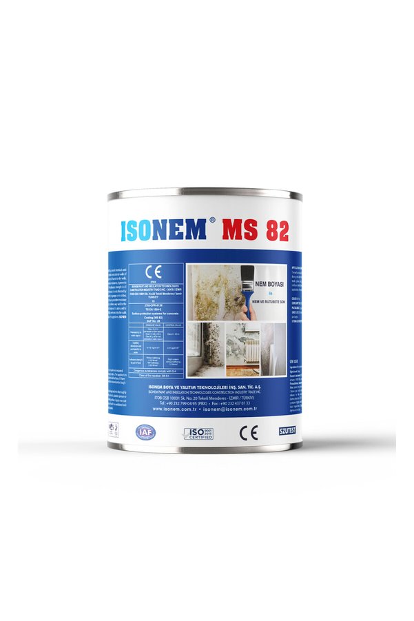Isonem Ms 82 Rutubet Nem Küf Boyası 5 Kg Beyaz