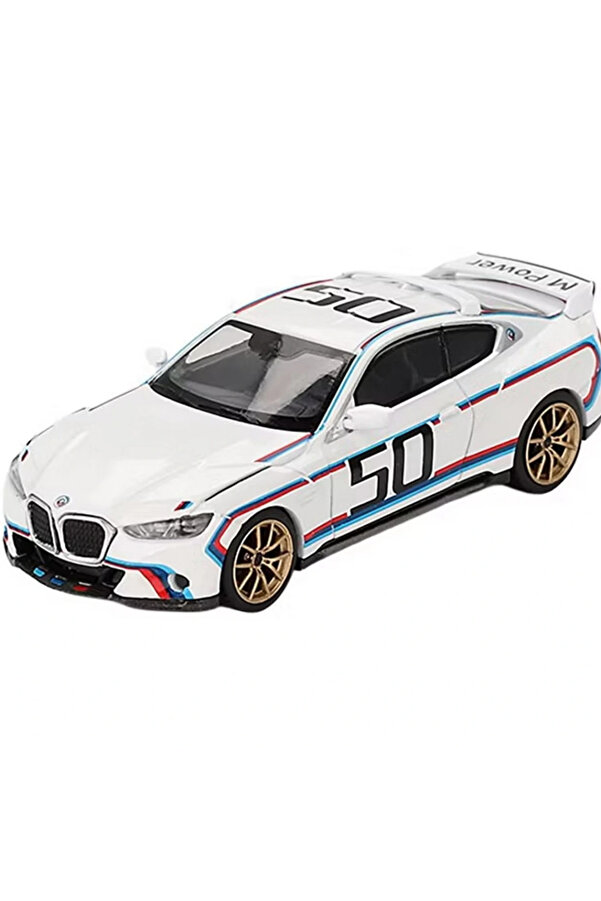 Mi̇ni̇ Gt 1/64 Bmw 3.0 Csl Whi̇te Bli̇ster Paket