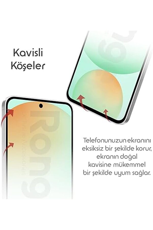 Oskyshopc S24 Fe İçi̇n Ekran -Stati̇c Temperli̇ Cam 9H Sertli̇ği̇nde Ekranı Kaplayan Görüntü Kali̇tesi̇ni̇ V