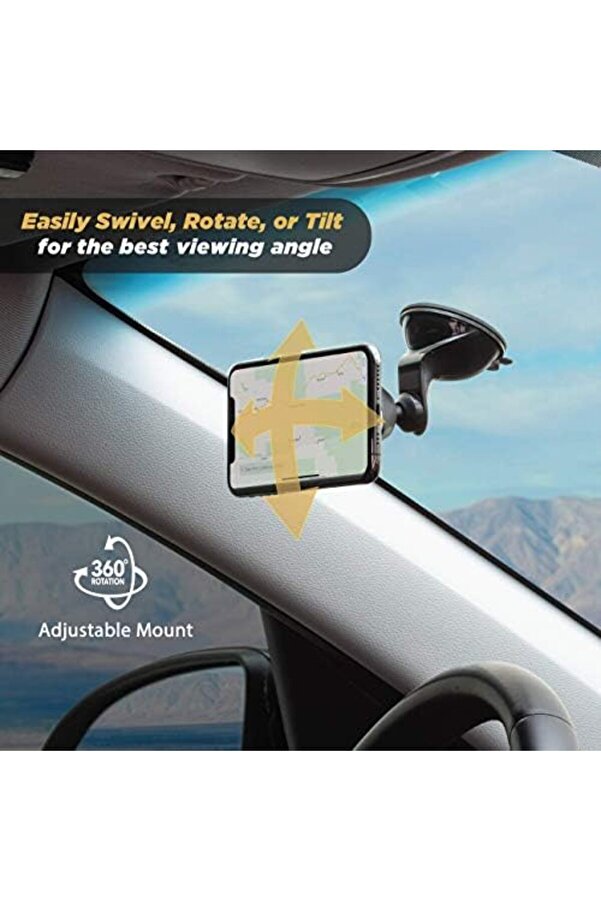 Oskyshopc Mmwsm-2Pkxces0 Select Manyeti̇k Telefon, S Veya Tablet İçi̇n Sti̇ckgri̇p Araç Tutucu, 360 Dere