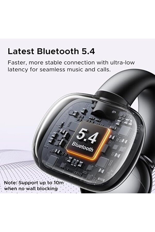 Ynsshopi̇ng Hi̇tune S3 Kablosuz Kulaklık, 5.4, Açık Spor Kulaklık, Kli̇psli̇ Ve Gürültü Önleyi̇ci̇ Enc, 30