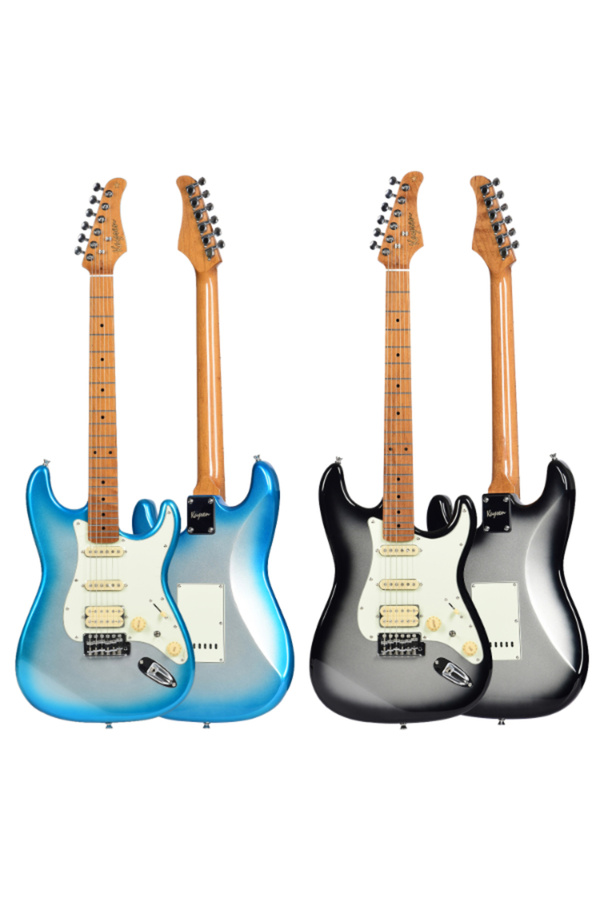 Kaysen KST-630 MBL Profesyonel Strat Elektro Gitar | HSS Alnico V Manyetik