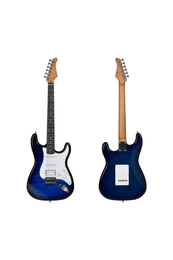 Kaysen KST-217 BL Elektro Gitar | ST Kasa HSS Manyetik