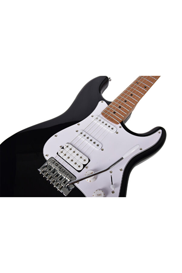 Kaysen KST-210-H BK Elektro Gitar | ST Kasa HSS Manyetik