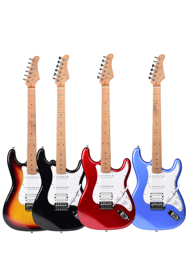 Kaysen KST-210-H BK Elektro Gitar | ST Kasa HSS Manyetik