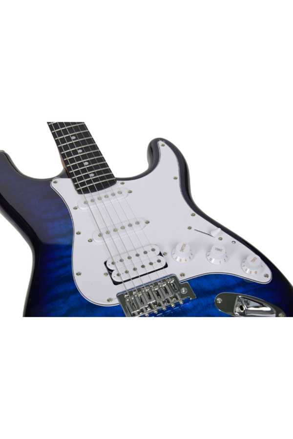 Kaysen KST-217 BL Elektro Gitar | ST Kasa HSS Manyetik