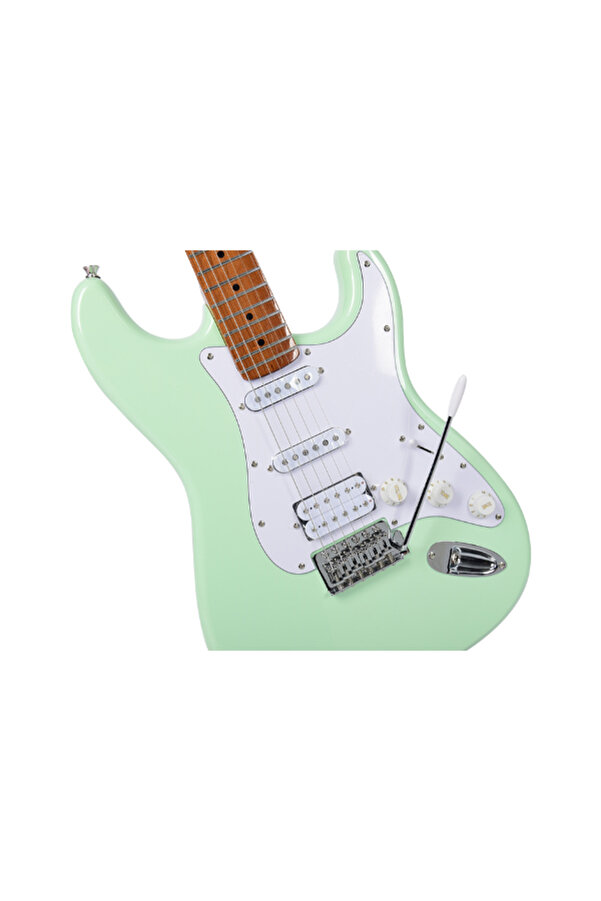 Kaysen KST-600 GN Modern Strat Elektro Gitar | HSS Alnico V Manyetik