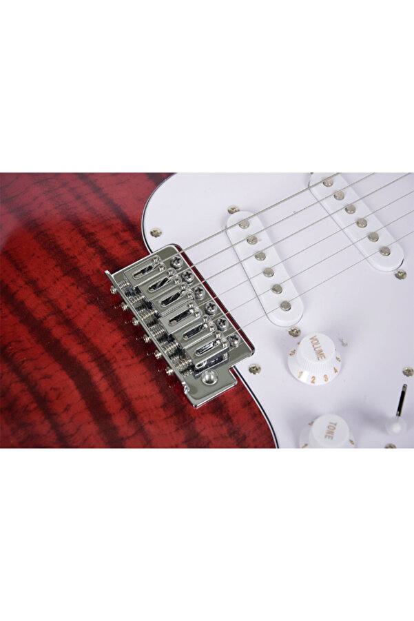 Kaysen KST-216 RD Elektro Gitar | ST Kasa SSS Manyetik
