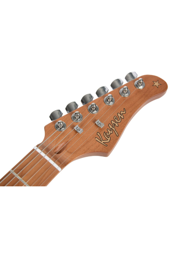 Kaysen KST-213 Mat Naturel Elektro Gitar | ST Kasa HSS Manyetik