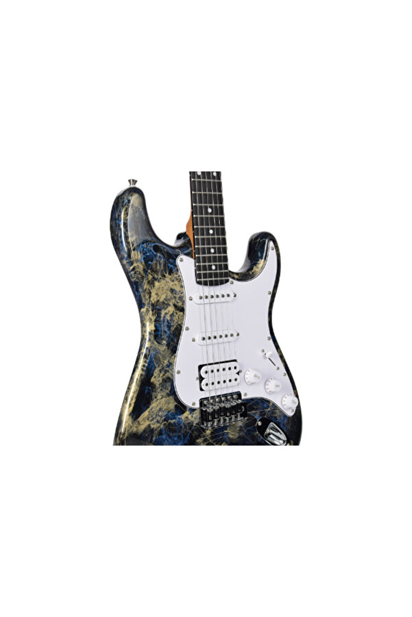 Kaysen KST-215 MB Elektro Gitar | ST Kasa HSS Manyetik
