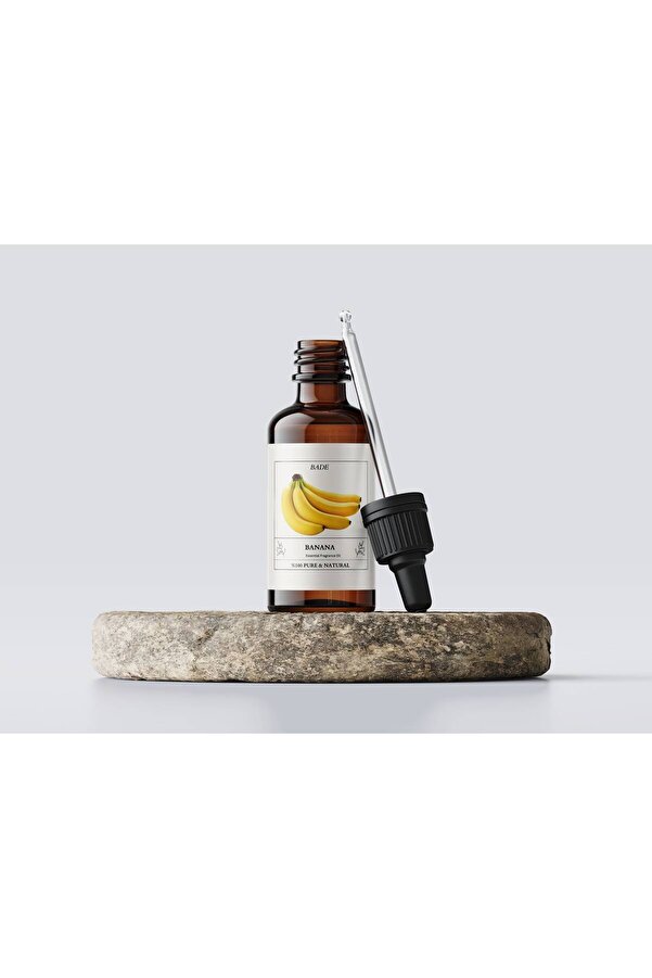 Muz Esansi̇yel Uçucu Koku Yağı Di̇füzör Esansı Buhurdanlık Aromaterapi̇ Yağı 10Ml