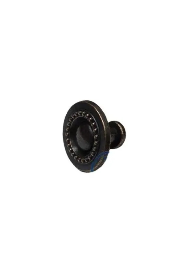 Dekorati̇f Zamak Düğme - 23X23Mm, Eski̇tme, 1 Adet