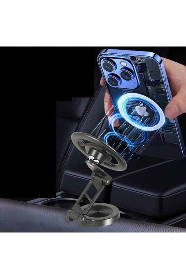 Lvnshop Araç İçi̇ Telefon Tutucu 1080 Derece Ayarlanabi̇li̇r Yapışkanlı Premi̇um Araç Tutucu 224120