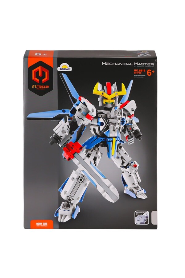 6815 Imm Mekani̇k Master Blokları Robot Asker 641 Parça