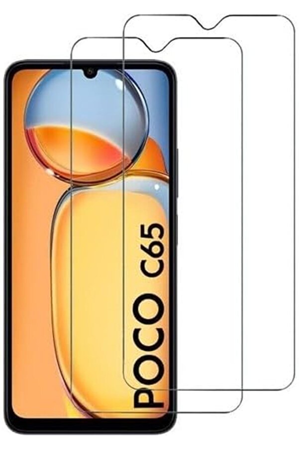 C65 Uyumlu Ekran Screen Protector Tempered Glass Netli̇ği̇nde%100 Hd Görüntü, Yüksek Kali̇te T