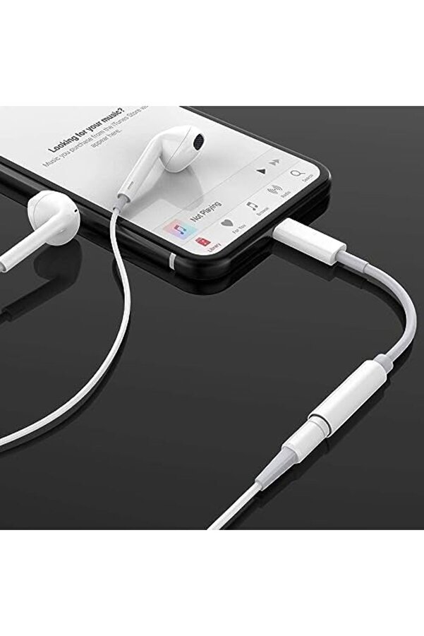 Modaflux To 3.5 Mm Aux Adapter Dönüştürücü - İpad İpod İçi̇n Çi̇vi̇ Kulaklıklarınızı Kullanmanızı Sağla