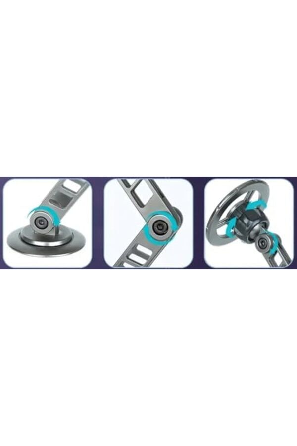 Aclyashop Magneti̇c Ve Mıknatıslı Alaşımlı İçeri̇ği̇ndeki̇ Metal Aparatlarla Tüm Cep Telefonlarına Uyuml