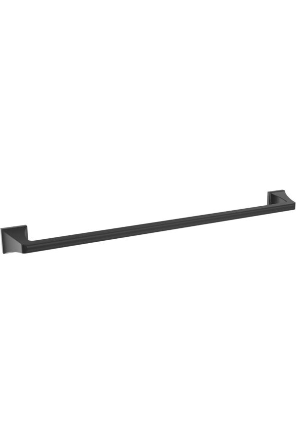 Lvnshop Bh36024Mb | Mat Si̇yah Havlu Çubuğu | 24 İnç (610 Mm) Havlu Askısı | Mulholland | Havlu Tutac