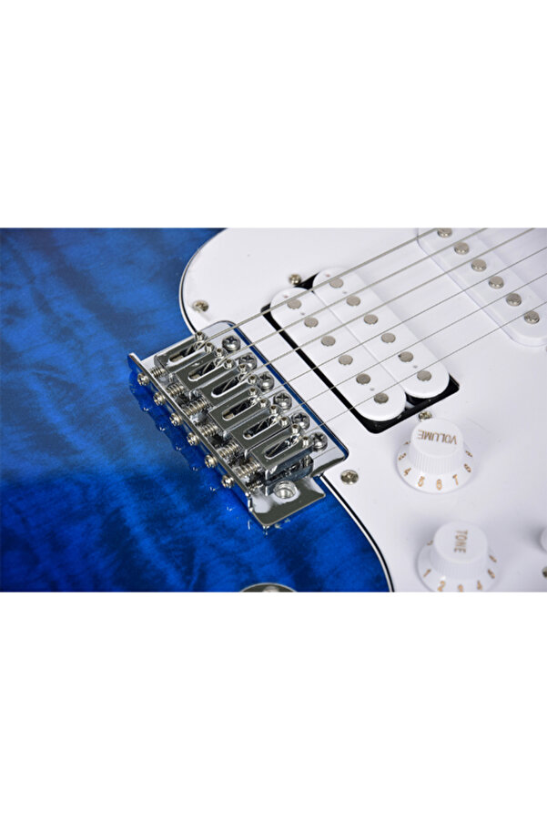 Kaysen KST-217 BL Elektro Gitar | ST Kasa HSS Manyetik