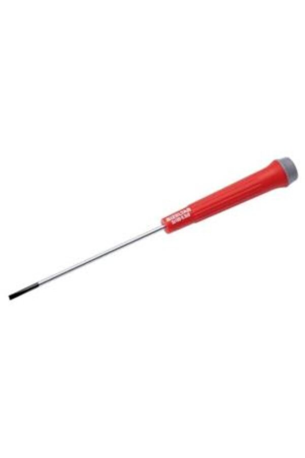 İzeltaş Elektronikçi Tip (Klemens) Düz Uçlu Tornavida 2.5x80