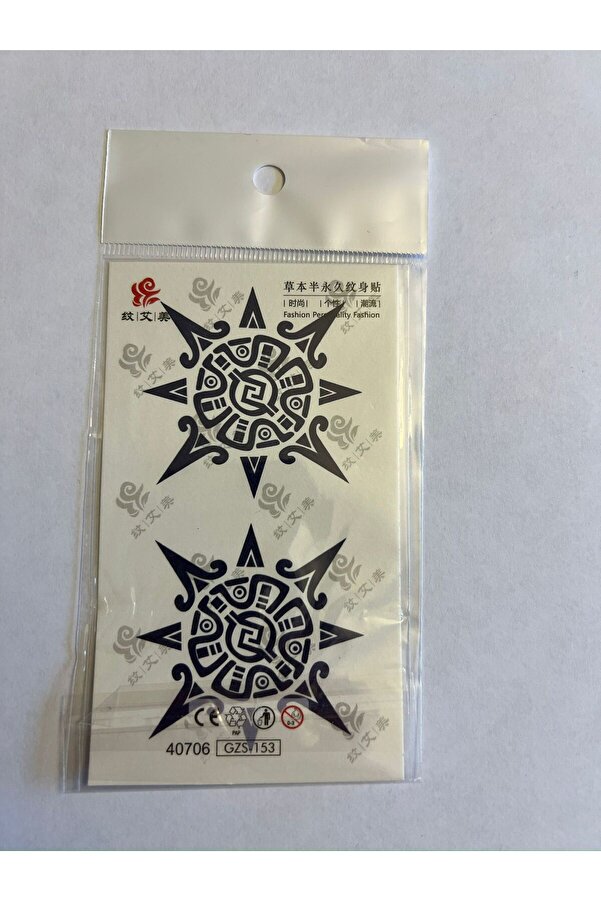 Ai̇rbrush Tattoo Pusula Moti̇f Mi̇ni̇mal Yarı Kalıcı Hayalet Geçi̇ci̇ Dövme Yapıştırma Dövme