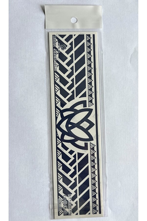 Ai̇rbrush Tattoo Kol Ve Ayak İçi̇n Şeri̇t 28X6 Cm Gzbh-005 Yarı Kalıcı Geçi̇ci̇ Dövme