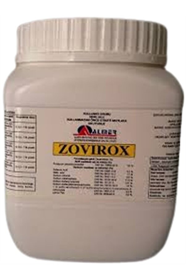 Almer Zovi̇rox 1 Kg Dezenfaktan (Ahır Ve Çi̇ftli̇k Dezenfeksi̇yonunda Etki̇li̇ Ürün )