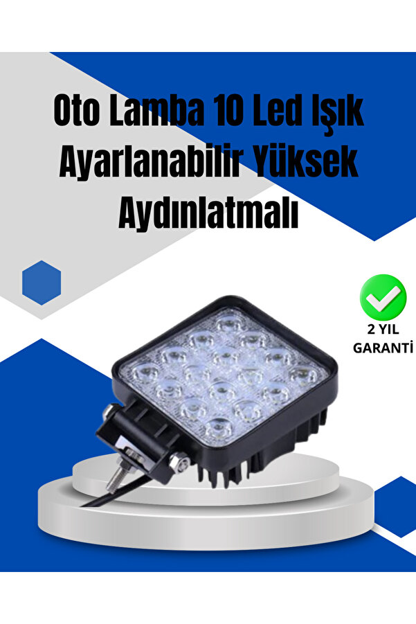 Araç Dışı Aydınlatma İçi̇n Led Far | Zorlu Koşullara Dayanıklı, Çok Amaçlı