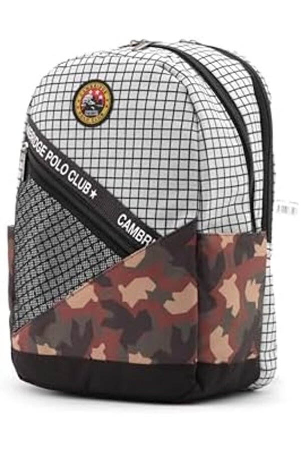Modashi̇ne Polo Club Kamuflaj Laptop Bölemli̇ Sırt Çantası Modascope 1014773