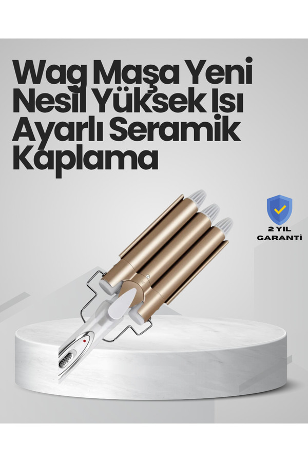 Bukle Saç Maşası – Kolay Kullanım, Sağlıklı Bukleler Yüksek Isılı