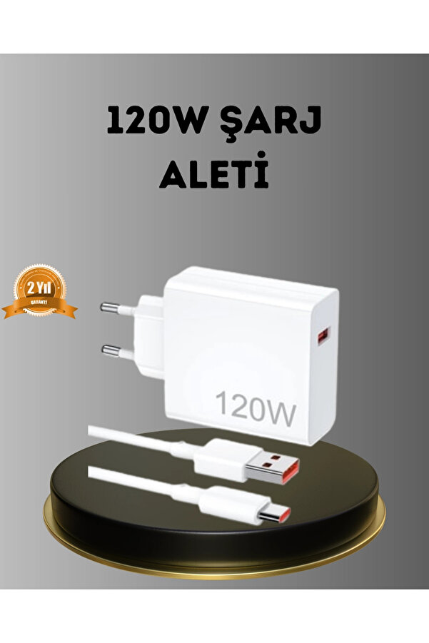 Turbo 120W Hızlı Şarj Ci̇hazı – Kısa Devre Ve Akım Koruma Özelli̇kli̇