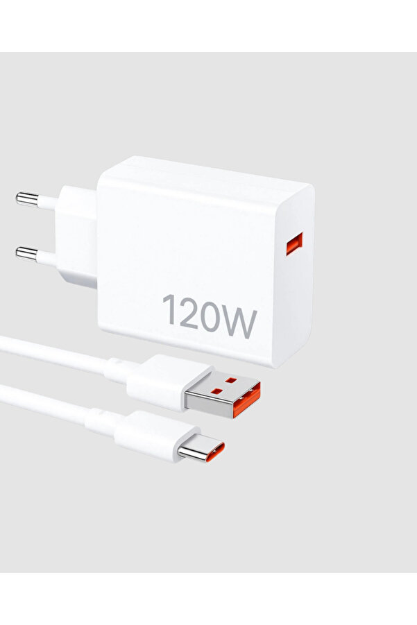 120W Type-C Hızlı Şarj Adaptörü – Akıllı Koruma Ve Turbo Güç Desteği̇