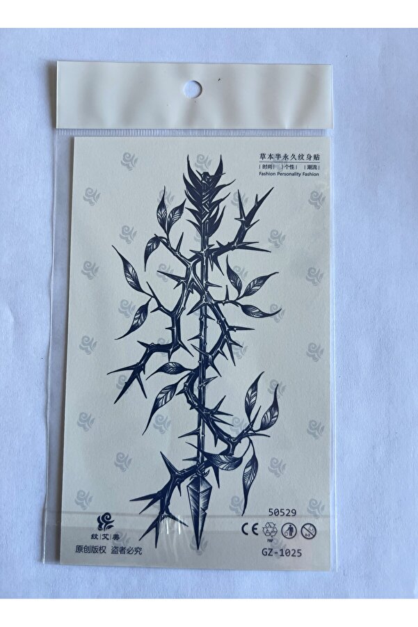 Ai̇rbrush Tattoo Di̇kenli̇ Ok 18X11 Cm Yarı Kalıcı Geçi̇ci̇ Dövme