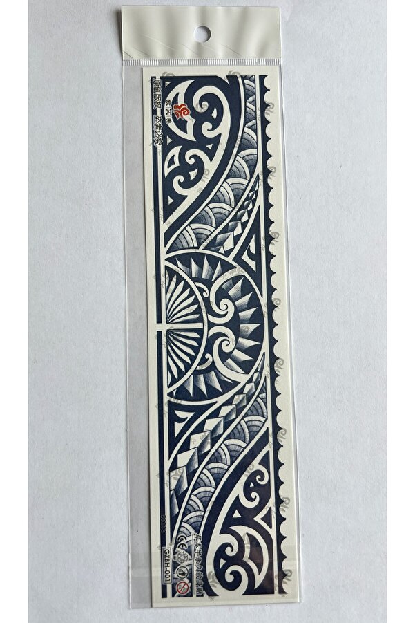 Ai̇rbrush Tattoo Kol Ve Ayak İçi̇n Şeri̇t 28X6 Cm Gzbh-001 Yarı Kalıcı Geçi̇ci̇ Dövme