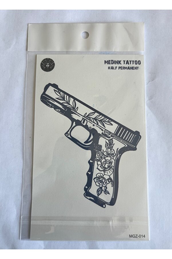 Ai̇rbrush Tattoo Desenli̇ Tarz 18X11 Cm Yarı Kalıcı Hayalet Geçi̇ci̇ Dövme Yapıştırma Dövme