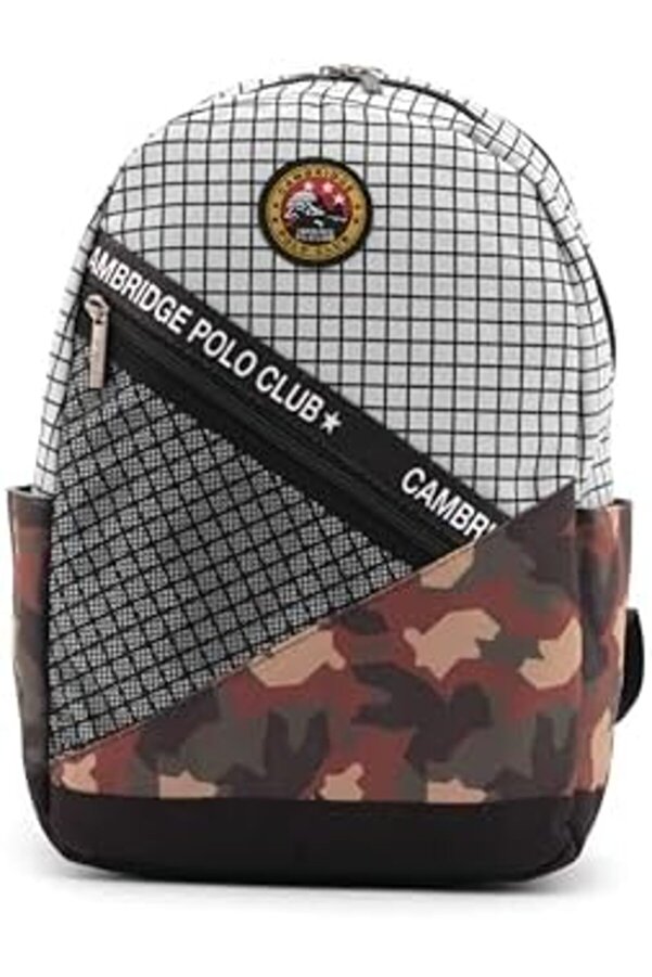 Modashi̇ne Polo Club Kamuflaj Laptop Bölemli̇ Sırt Çantası Modascope 1014773