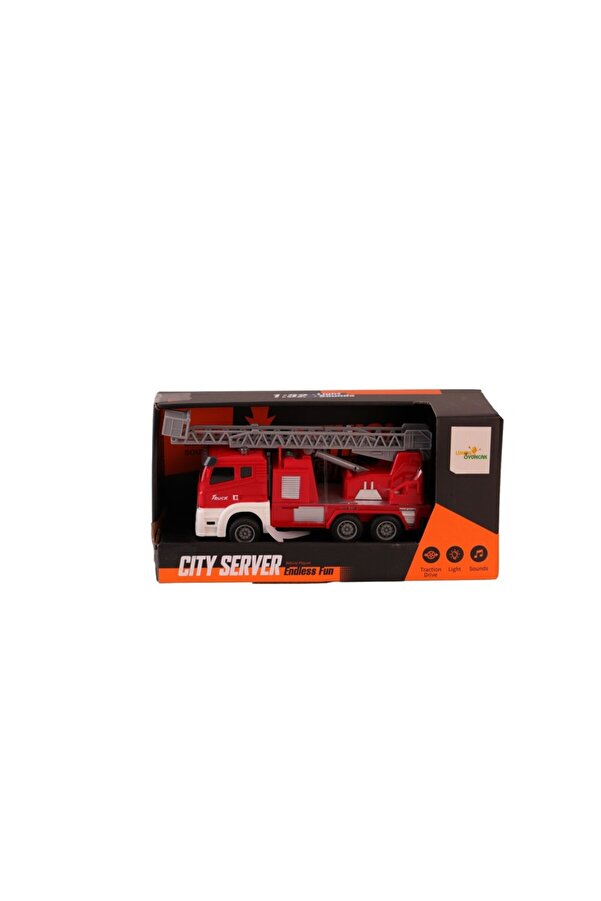 D001 Pi̇lli̇ Işıklı İtfai̇ye Aracı