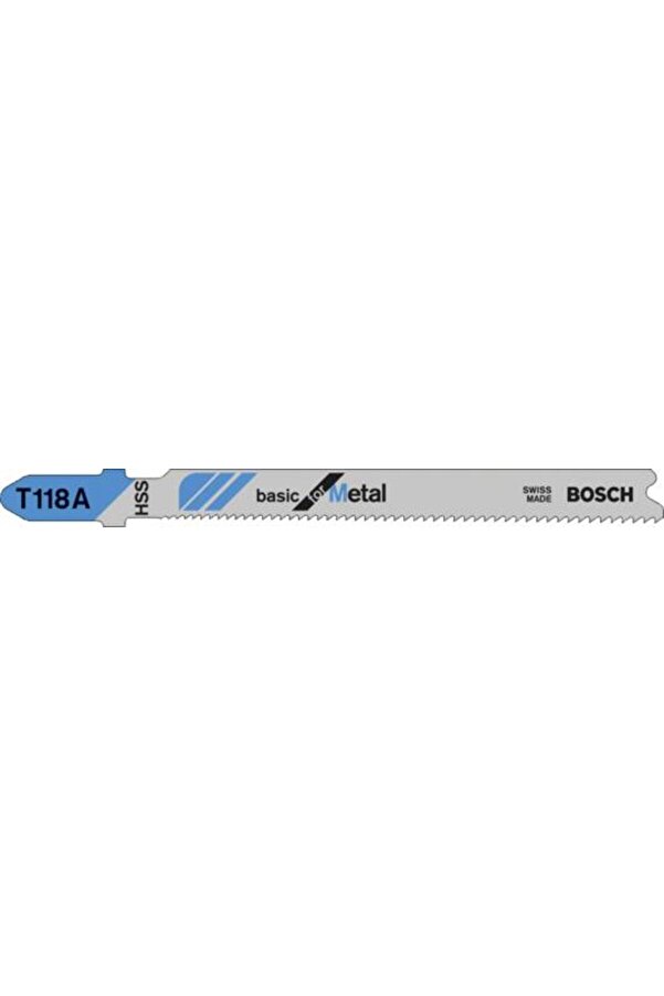 Bosch T118A Dekupaj Testeresi Bıçağı 5li Paket