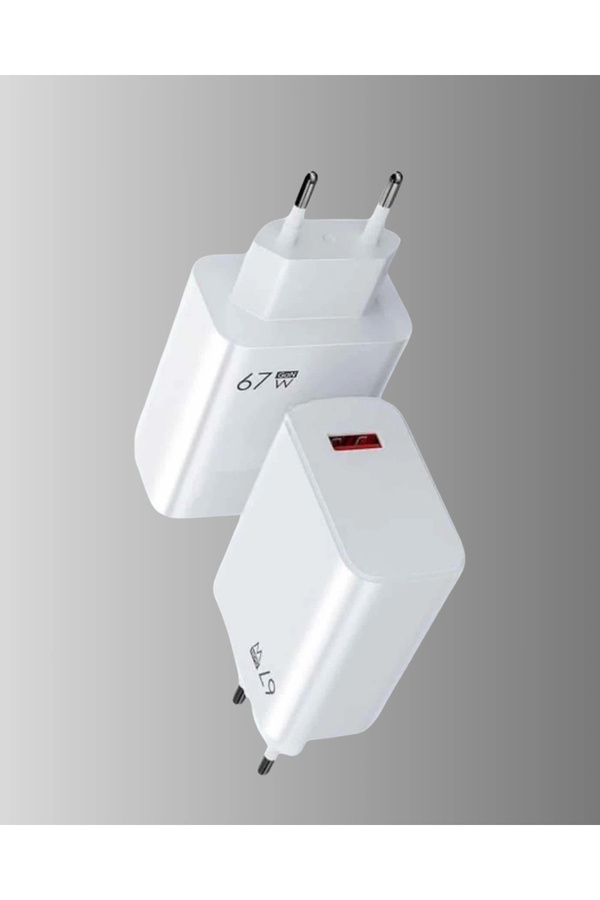 67W Turbo Type-C Hızlı Şarj Adaptörü – Akıllı Koruma Çi̇pli̇, Hızlı Şarj Destekli̇