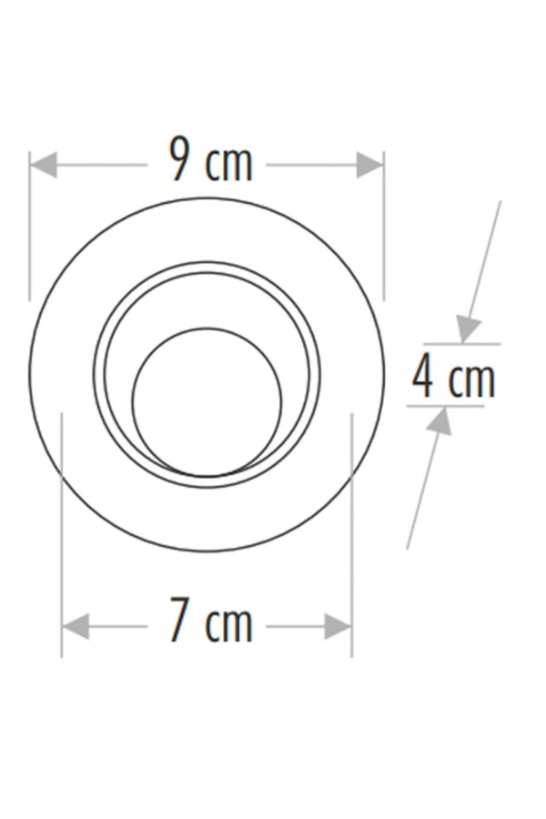 Cata Ct 5204 Led Spot 7W 3200K Gün Işığı