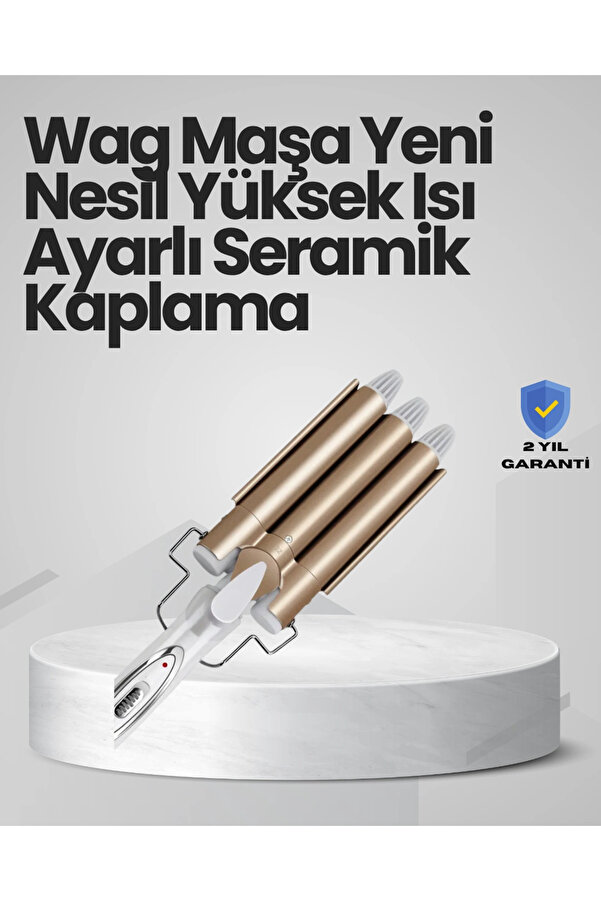 Bukle Saç Maşası – Kolay Kullanım, Sağlıklı Bukleler Yüksek Isılı