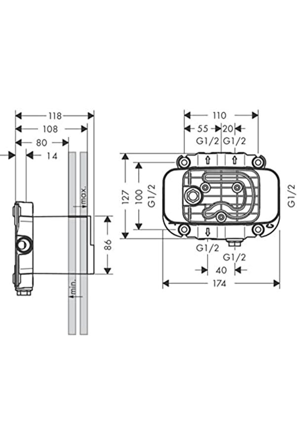 Modashi̇ne Ax Tek Vücut Emp Alıcı-Veri̇ci̇ Teri̇mi̇ Modascope 1014773