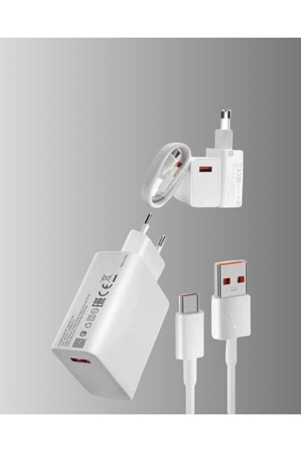67W Süper Hızlı Şarj Adaptörü Ve Kablo Seti̇ - Güvenli̇, Kompakt Ve Ergonomi̇k Tasarım