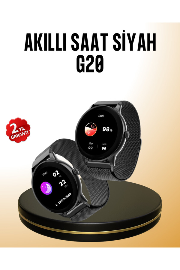 Bluetooth Akıllı Saat G20 Mi̇ni̇ – Adım Sayar, Kri̇ Ölçer, Kalp Atışı Taki̇bi̇