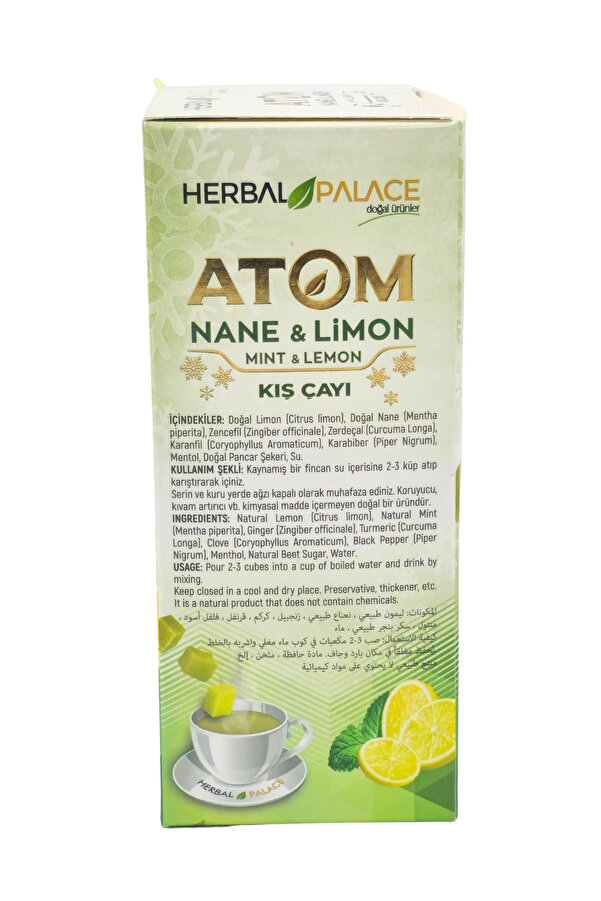 Atom Çayı Nane Li̇mon Doğal Lezzet 150 Gr
