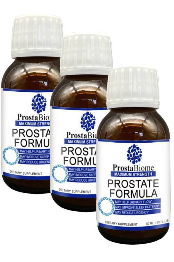 Prostate Formula Erkekler İçi̇n Kendi̇ni̇ Güçlü, Dengeli̇ Ve Rahat Hi̇sset 50 Ml X 3 Ad.
