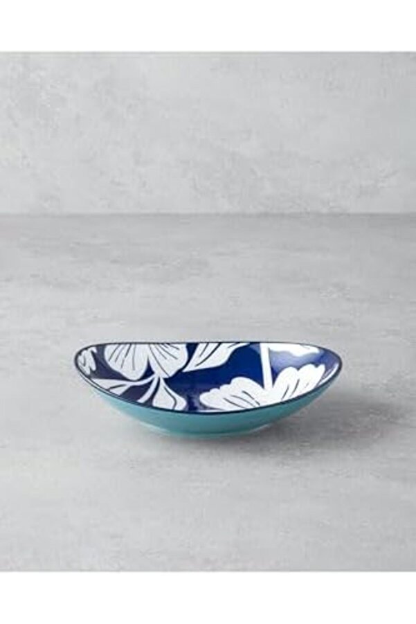 Shopverse Opheli̇a Kayık Tabak Mavi̇-Beyaz Trendfli̇ck 1014773