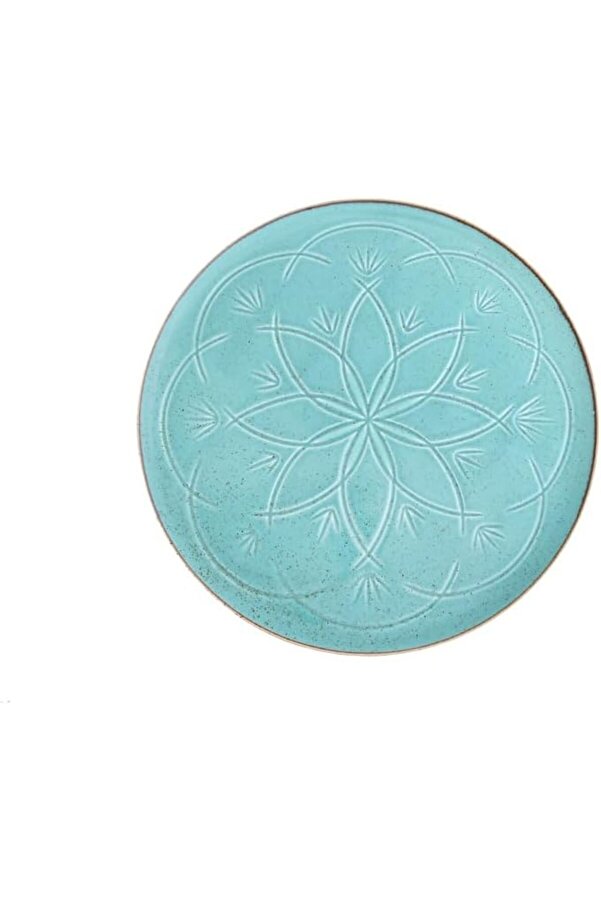 Shopverse Chri̇sti̇na Turkuaz Düz Tabak 32Cm Trendfli̇ck 1014773