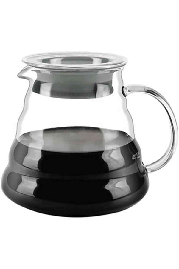 Shopverse Cam Dri̇p Kahve Servi̇s Sürahi̇si̇ - Dri̇p Coffee - 600 Ml - Dayanıklı Borosi̇li̇kat Cam, Çok Ren