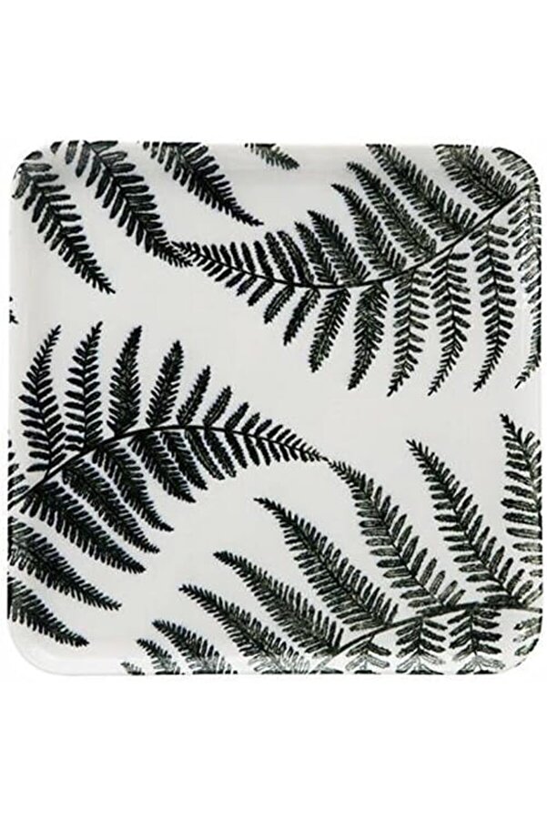 Shopverse Desen Düz Tabak 18X18Cm Trendfli̇ck 1014773